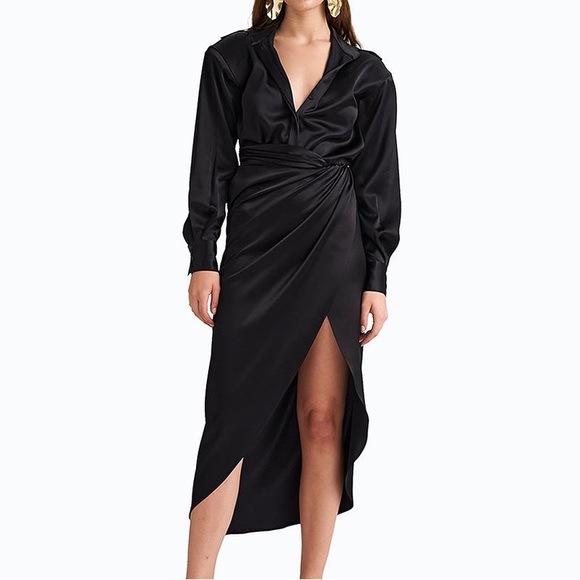 Ronny Kobo Bernice Black Dress - Picture 3 of 4